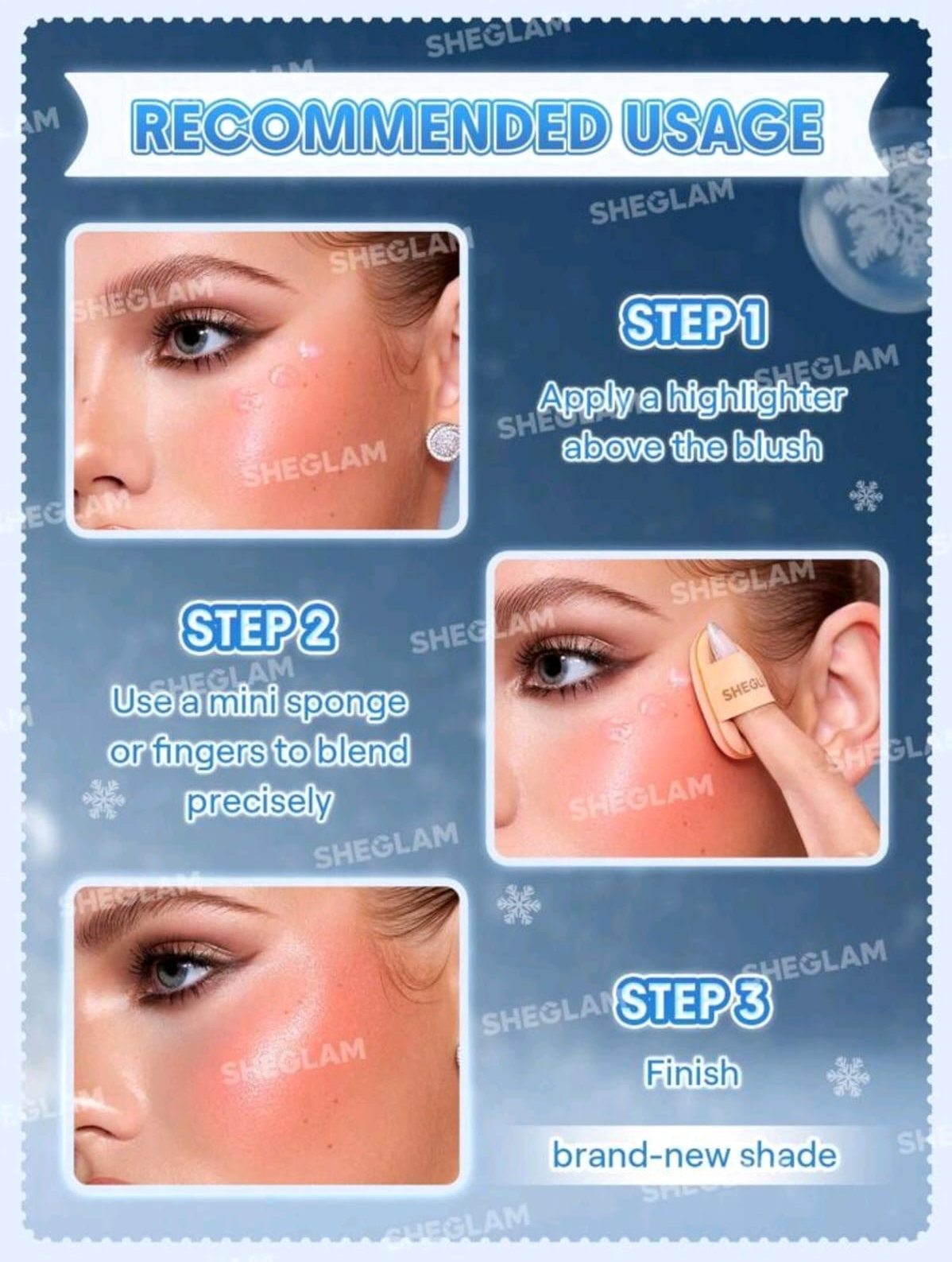 SHEGLAM Festive Glow Gift Set