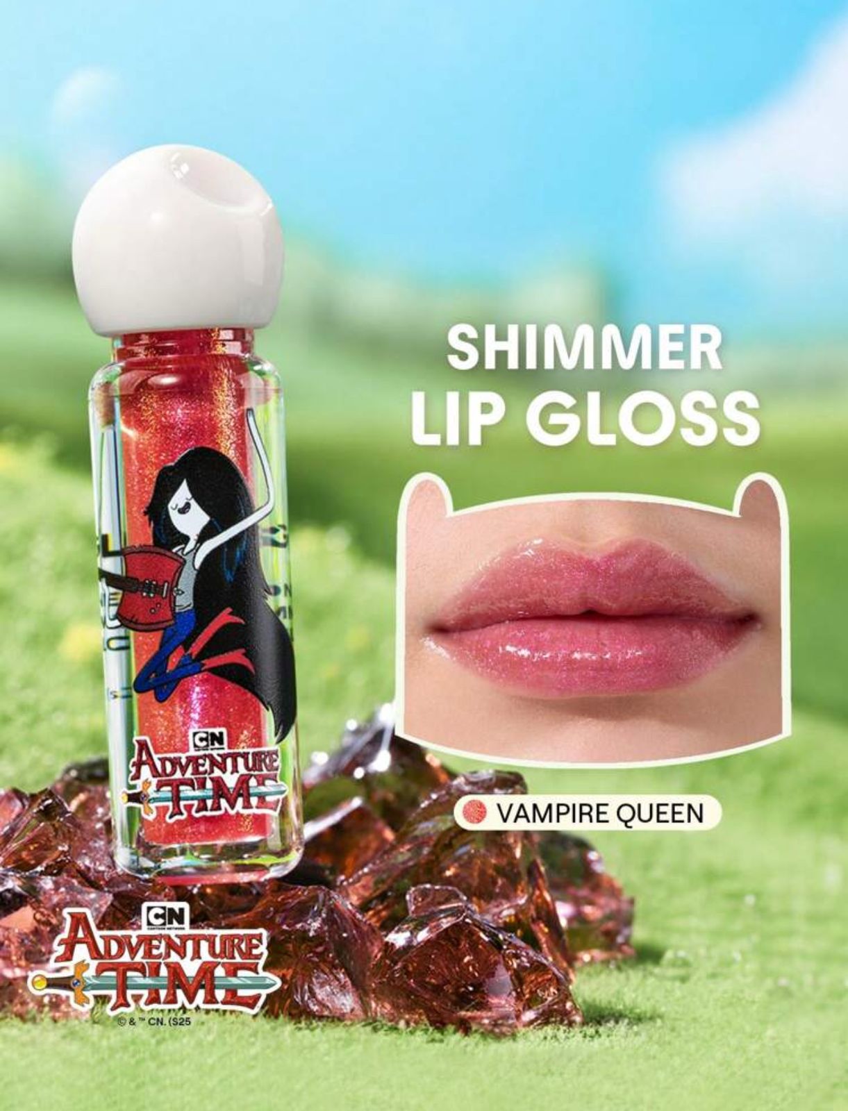 Adventure Time | SHEGLAM Heroes Only Shimmery Lip Gloss
