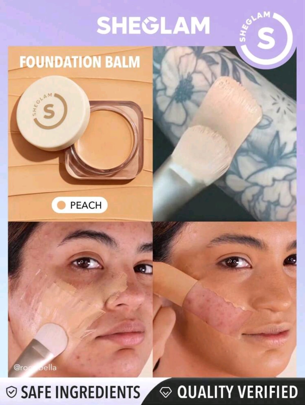 SHEGLAM Full Coverage Foundation Balm