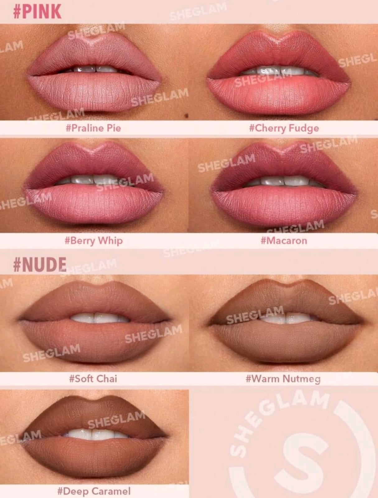 SHEGLAM Glam 101 Lipstick & Liner Duo