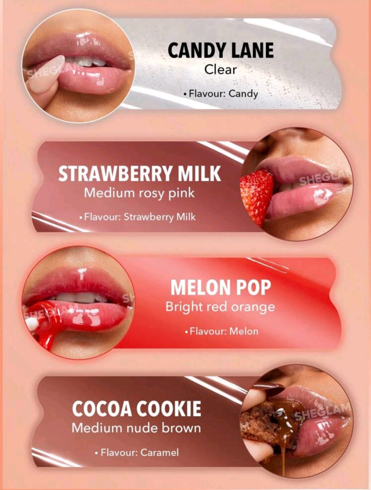 SHEGLAM Crystal Glaze Moisturizing Lip Care