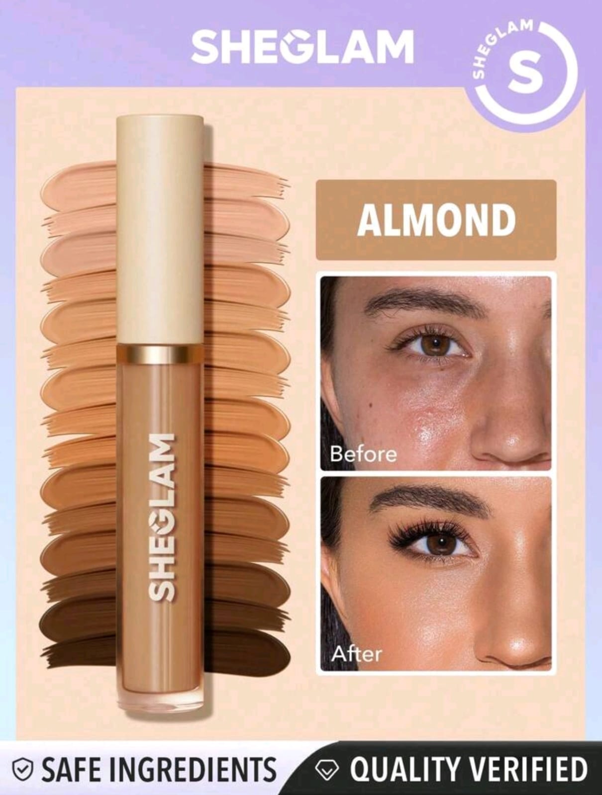 SHEGLAM Like Magic 12Hr Full Coverage Concealer