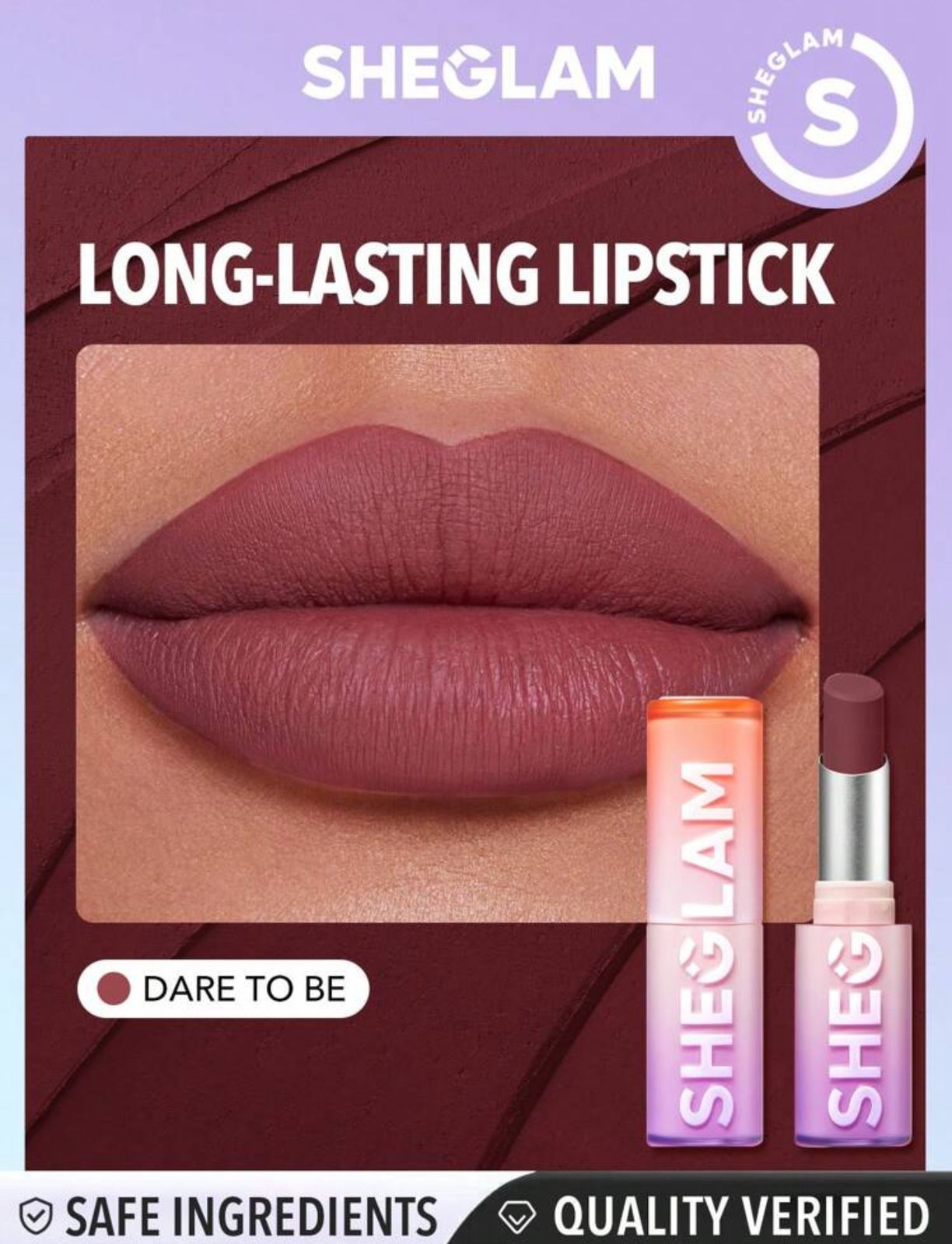 SHEGLAM Dynamatte Boom Long Lasting Matte Lipstick