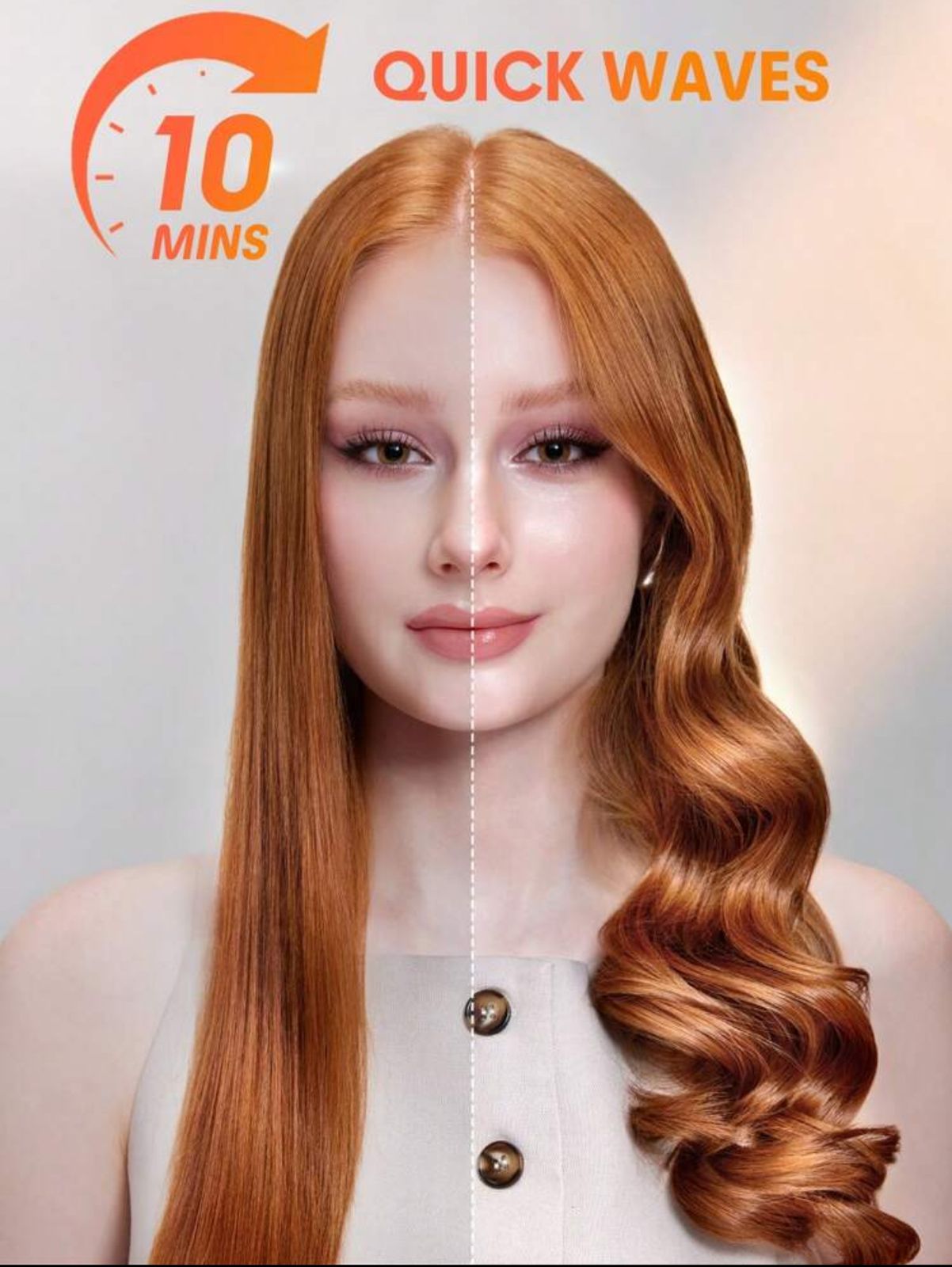SHEGLAM HAIR It-Curl One-Touch Instant Curler,Automatic Curling Iron,Auto Hair Curler,25mm