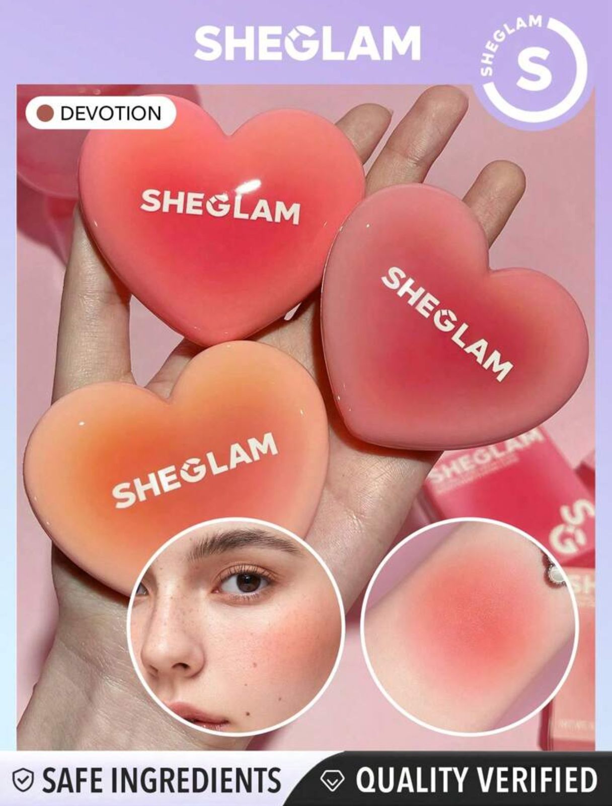 SHEGLAM Playing Cupid Cream Blush