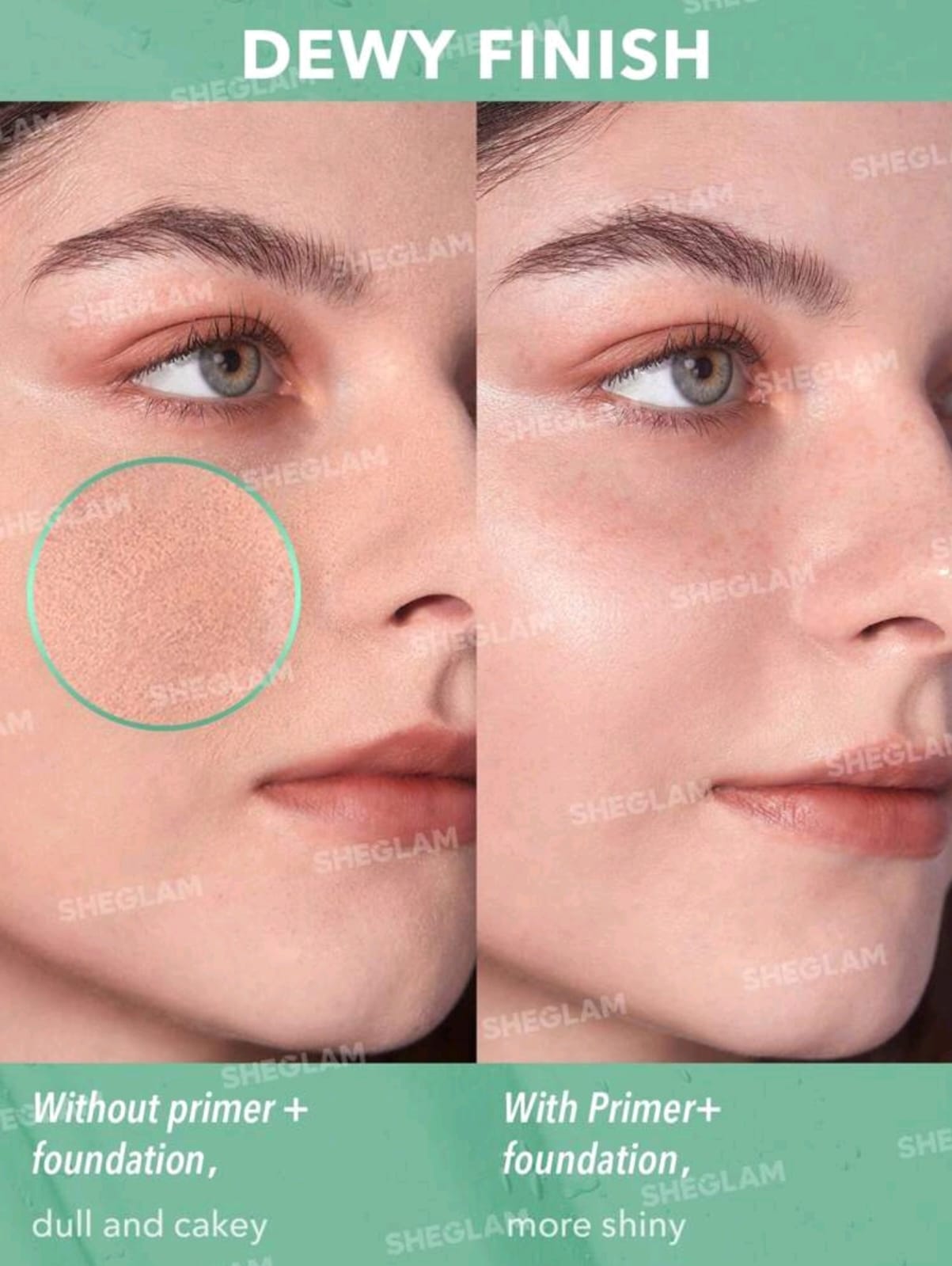 SHEGLAM Good Grip Hydrating Primer Oil Control Moisturizing Primer Gel Smooth Fine Lines Oil And Silicone