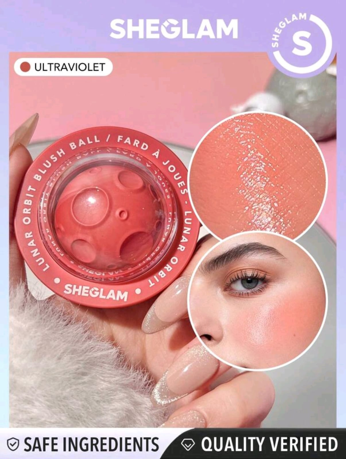 SHEGLAM Lunar Orbit Blush Ball