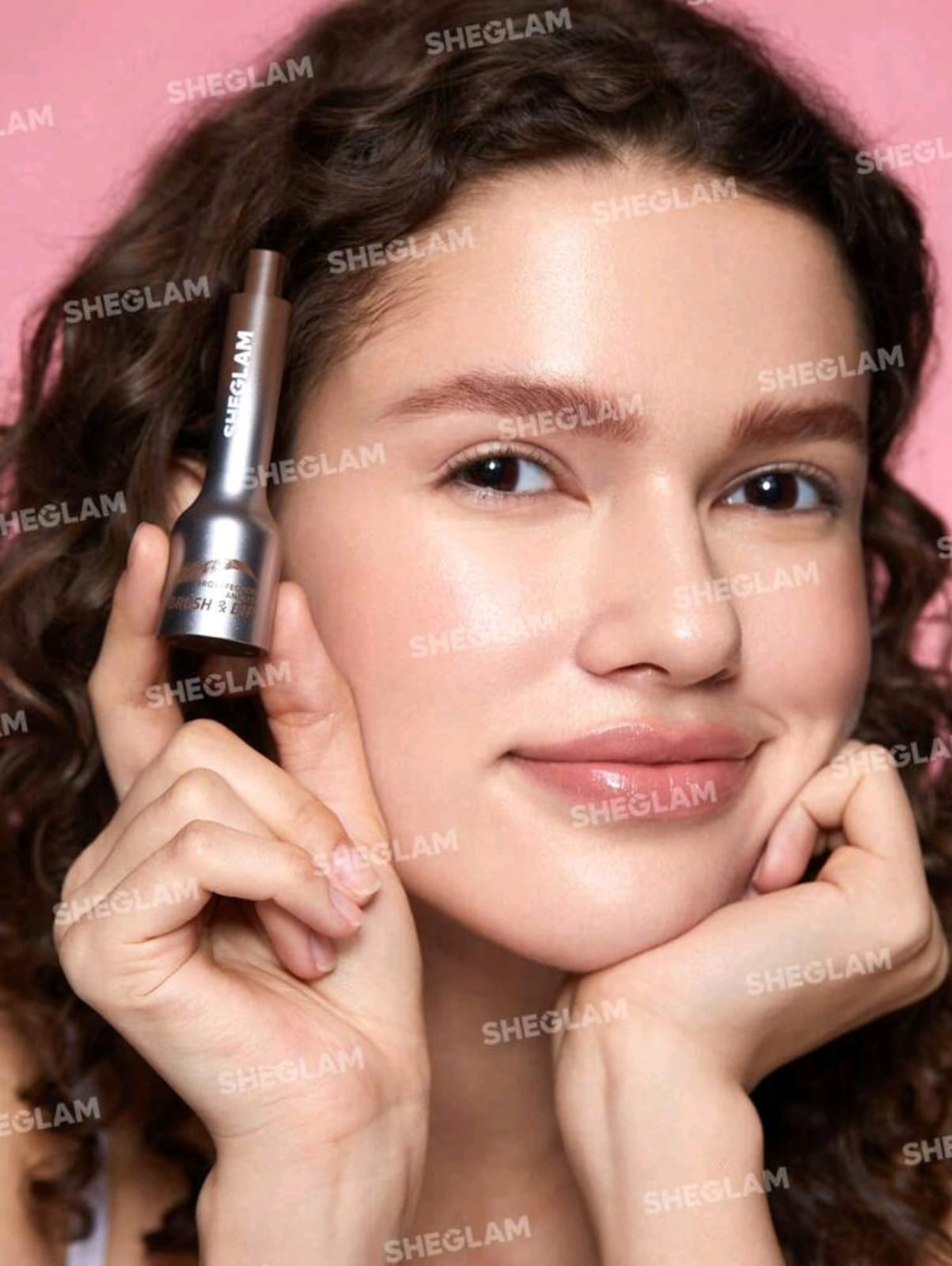 SHEGLAM Brow-Fection Angled Brush & Dip- Hair-Like Strokes Liquid Eyebrow Gel Pen Easy To Color