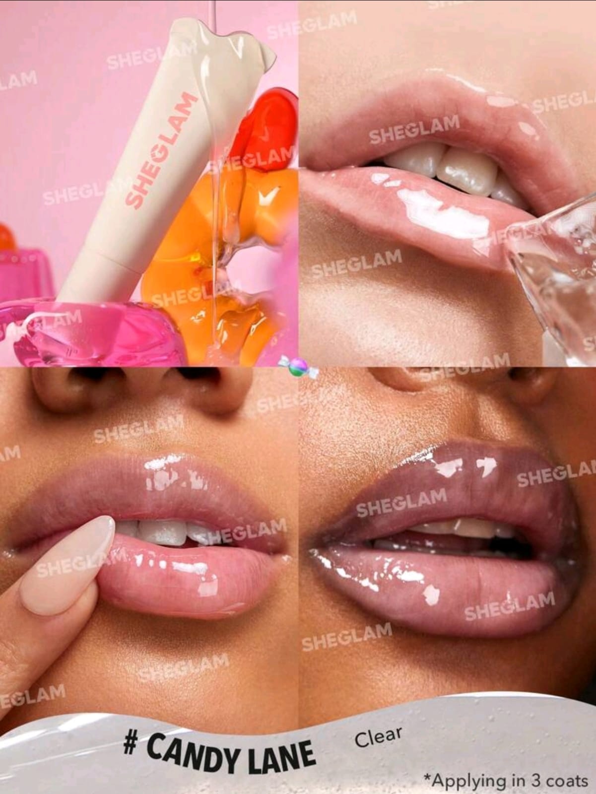SHEGLAM Crystal Glaze Moisturizing Lip Care Set