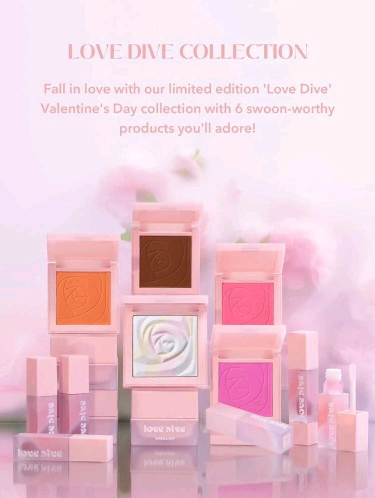 SHEGLAM Love Dive Tender Heart Powder Blush