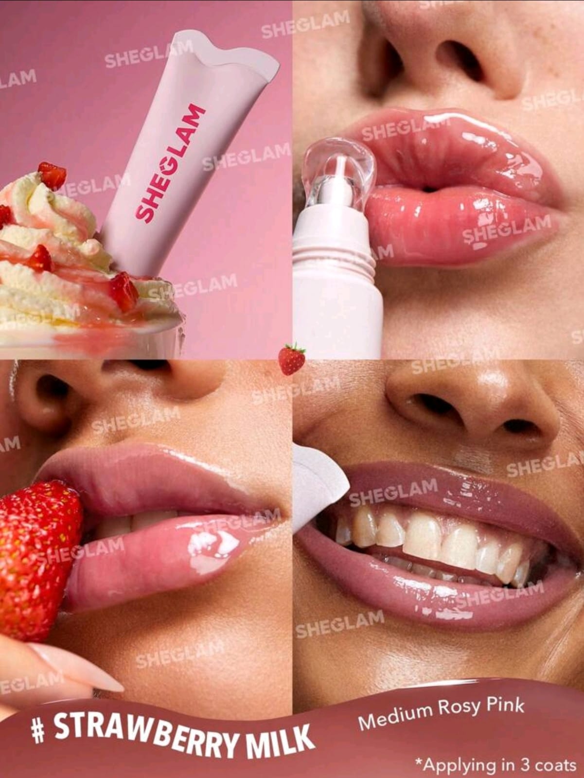 SHEGLAM Crystal Glaze Moisturizing Lip Care Set