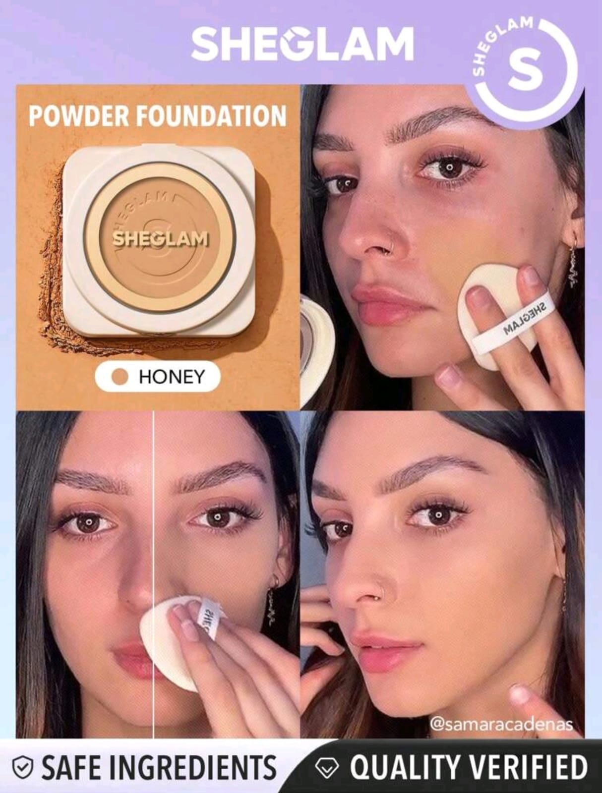 SHEGLAM Skin-Focus High Coverage Powder Foundation