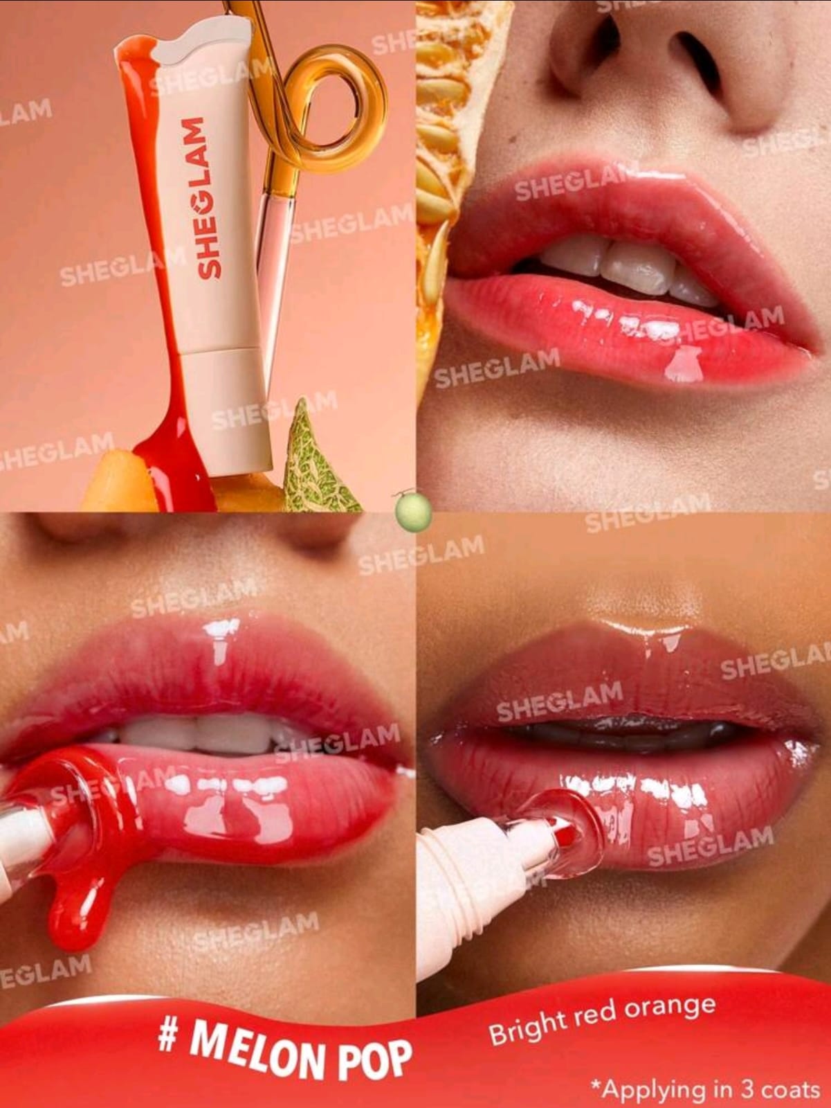 SHEGLAM Crystal Glaze Moisturizing Lip Care Set