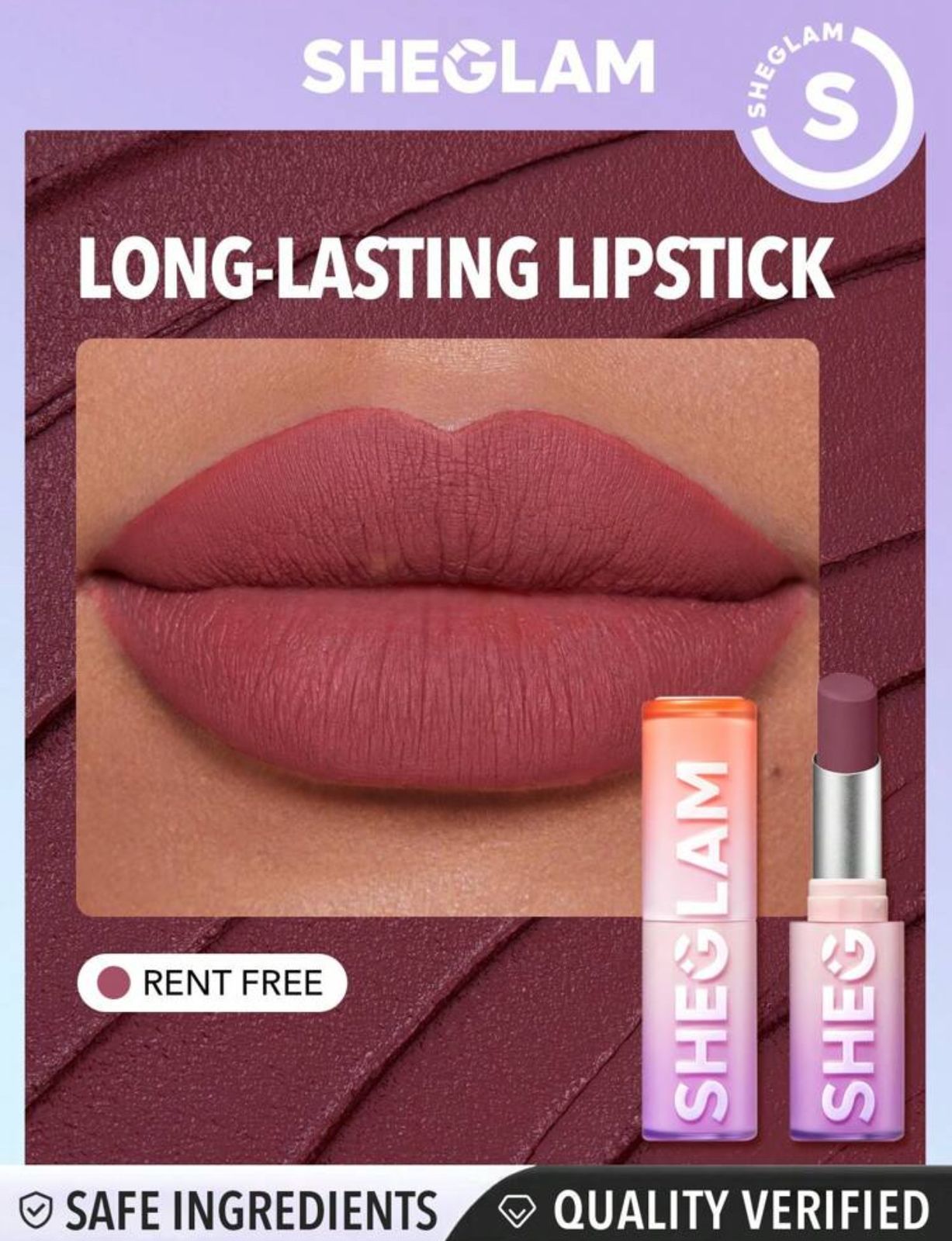 SHEGLAM Dynamatte Boom Long Lasting Matte Lipstick