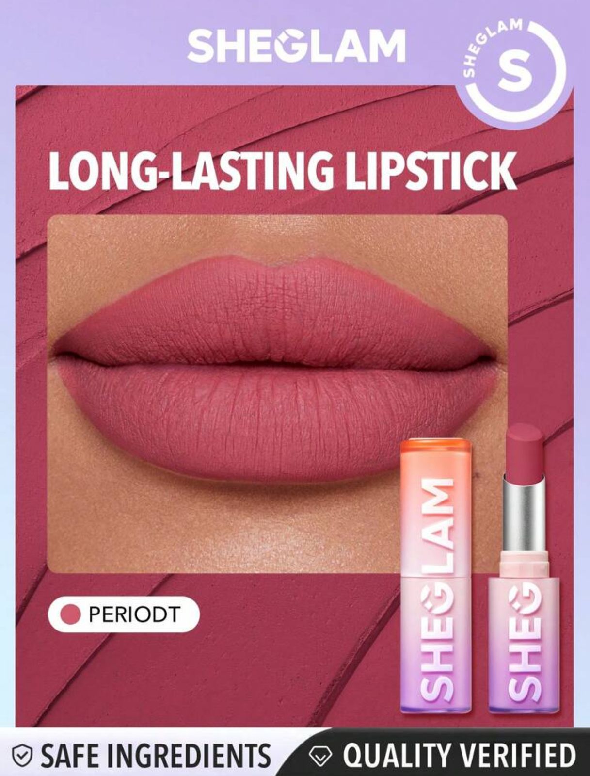 SHEGLAM Dynamatte Boom Long Lasting Matte Lipstick