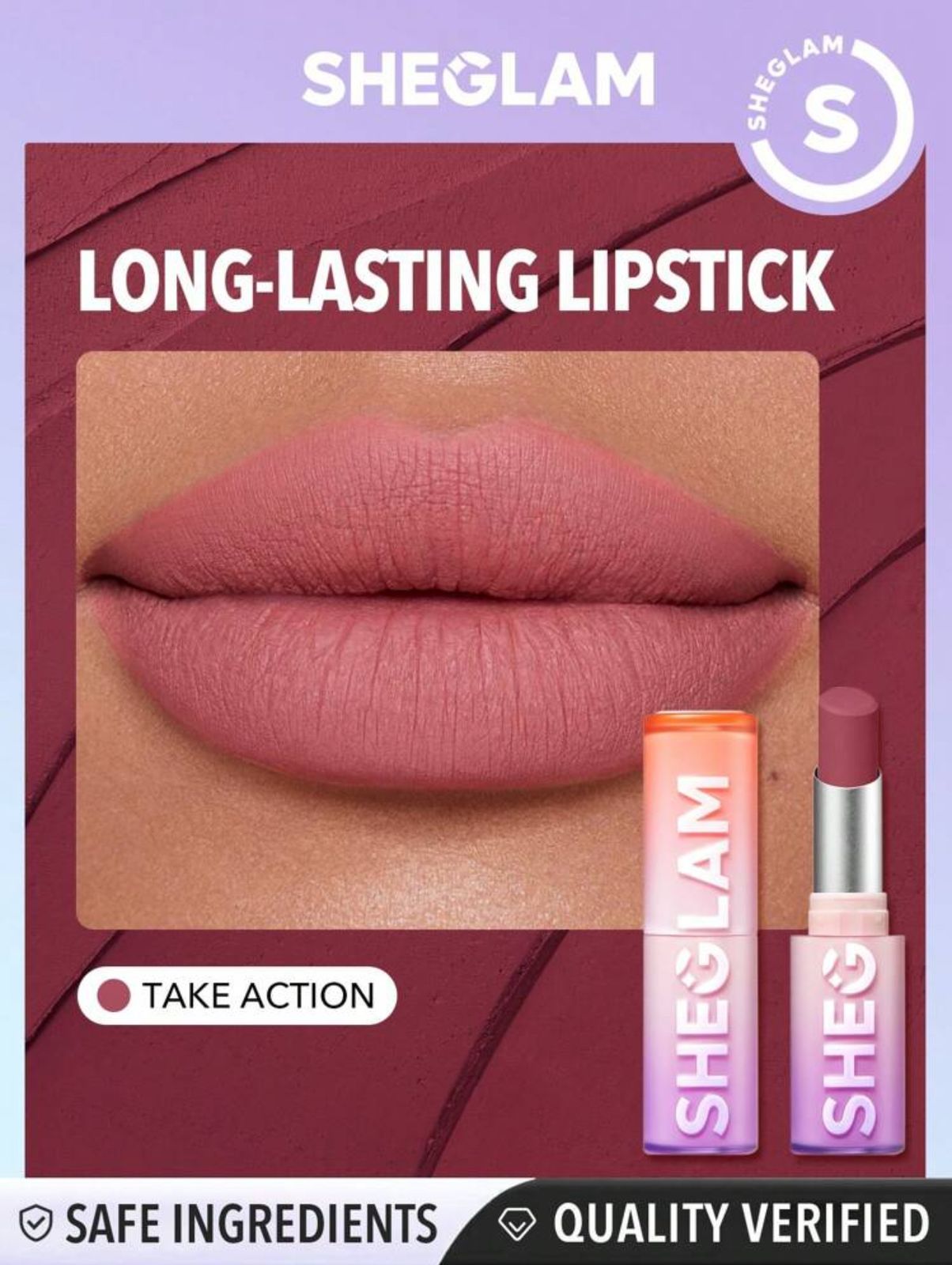 SHEGLAM Dynamatte Boom Long Lasting Matte Lipstick
