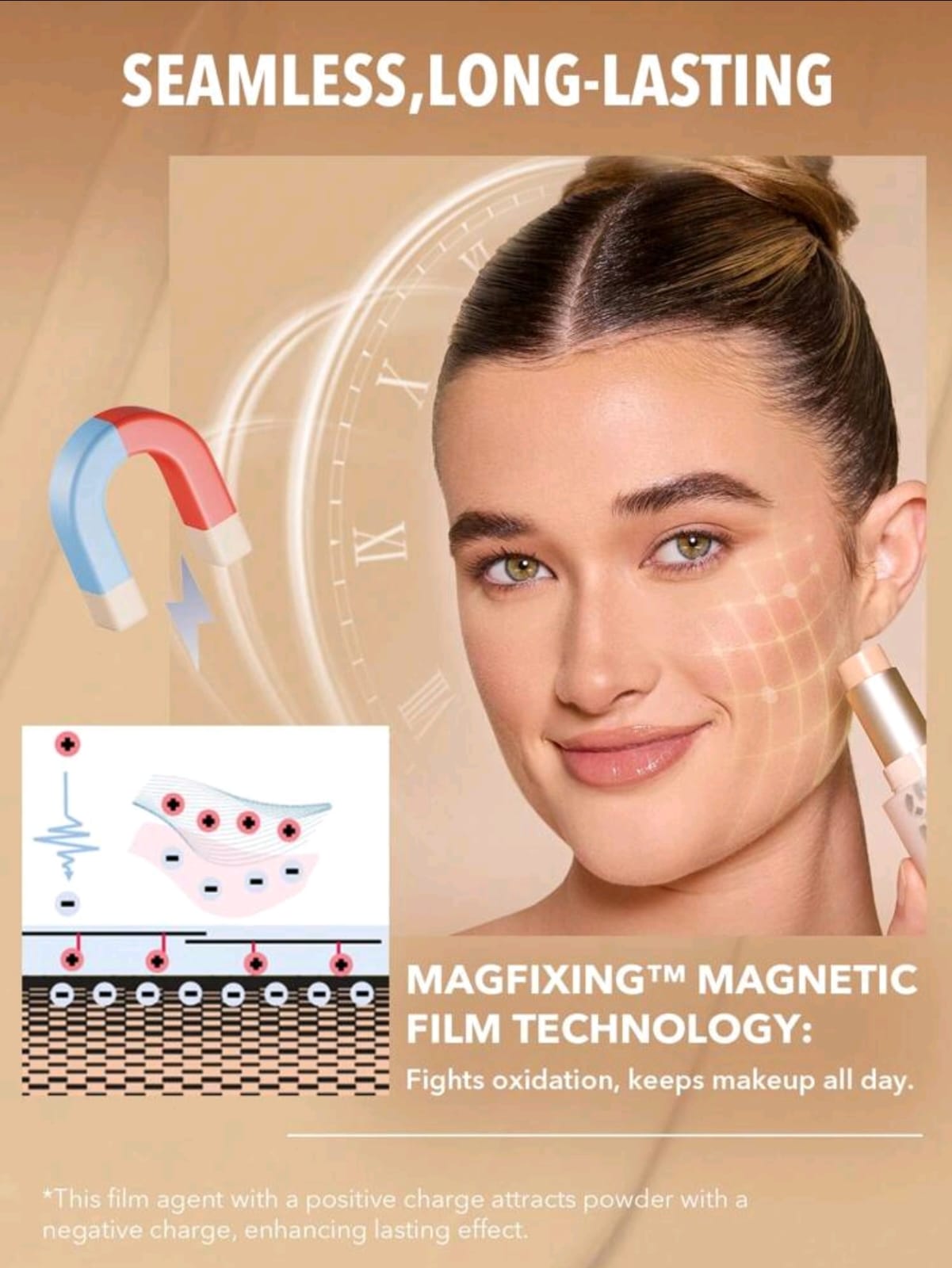 SHEGLAM Skin Magnet High Coverage Foundation Stick
