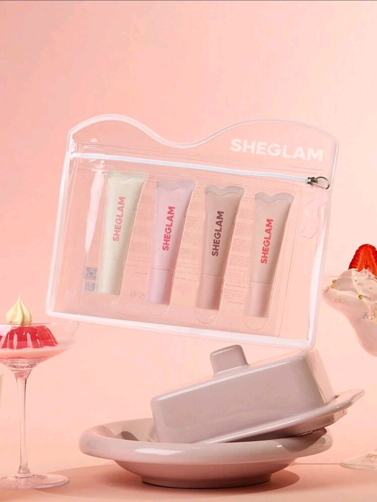 SHEGLAM Crystal Glaze Moisturizing Lip Care Set