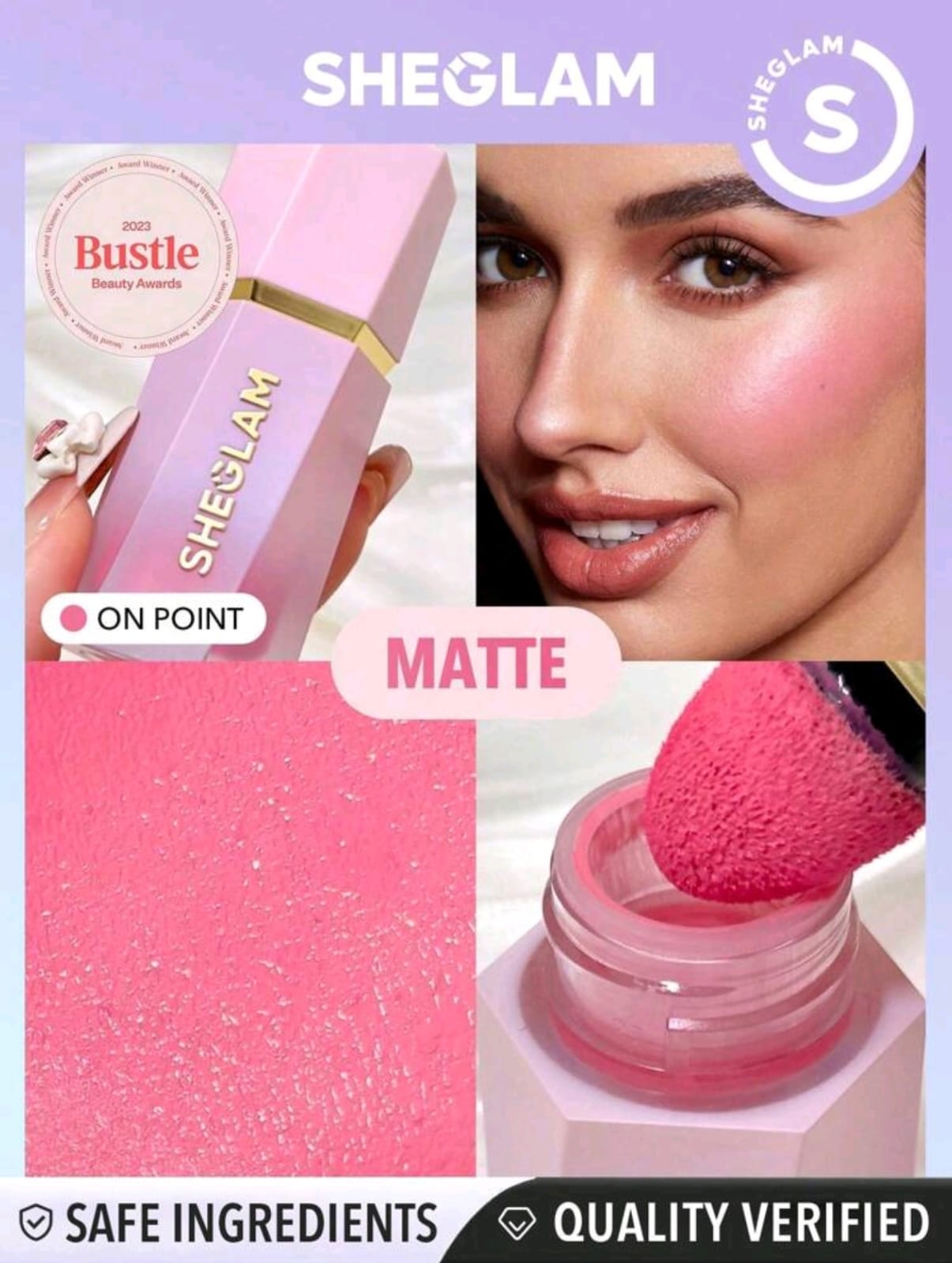 SHEGLAM Color Bloom Liquid Blush Matte Finish