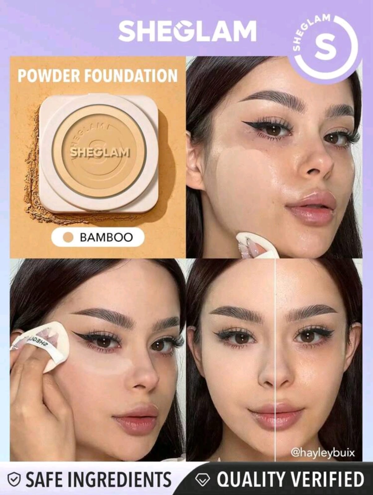 SHEGLAM Skin-Focus High Coverage Powder Foundation
