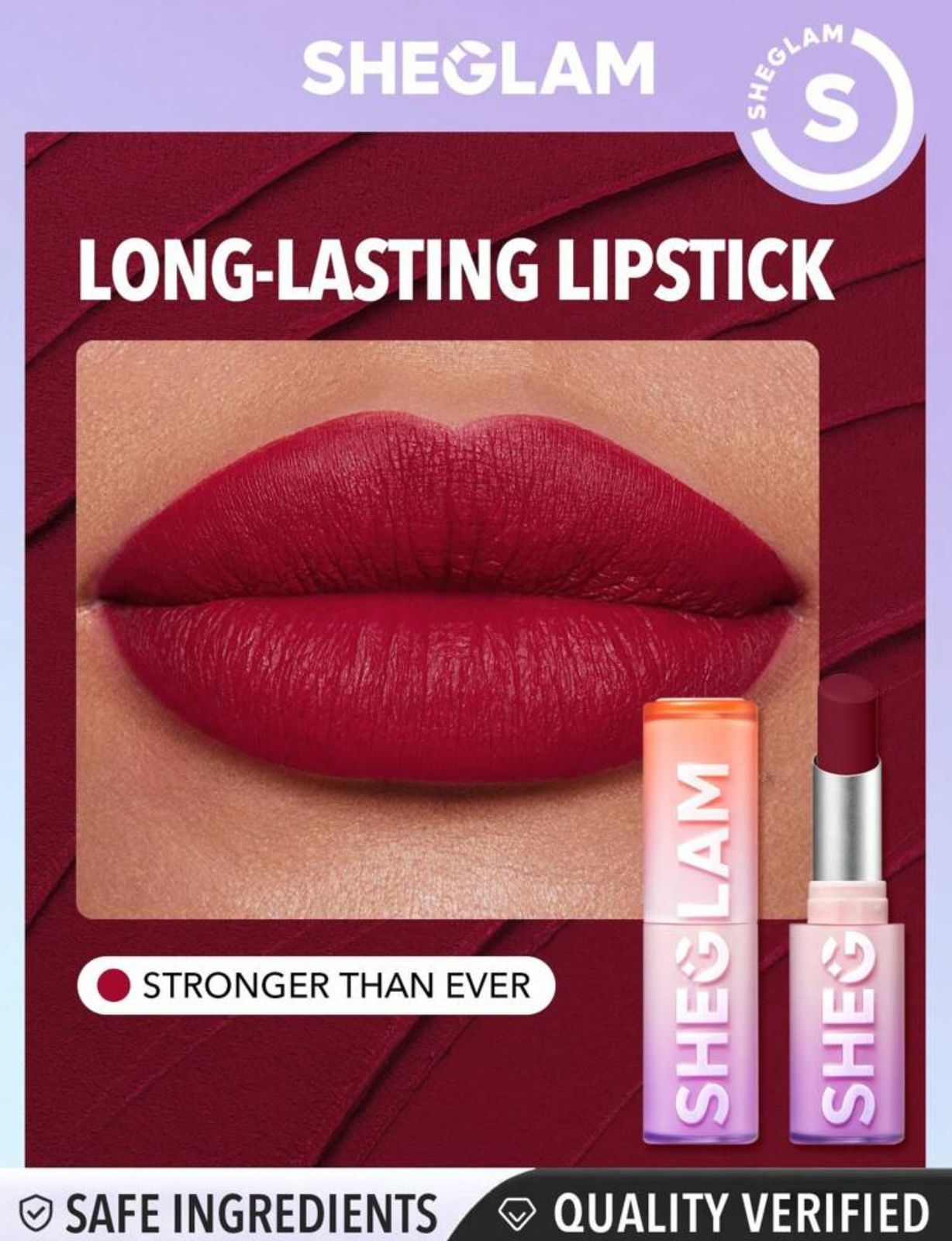 SHEGLAM Dynamatte Boom Long Lasting Matte Lipstick
