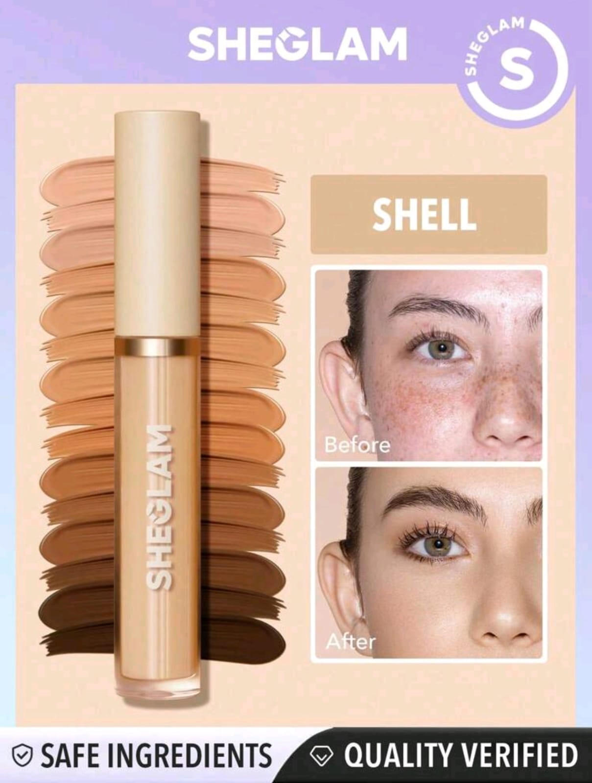 SHEGLAM Like Magic 12Hr Full Coverage Concealer