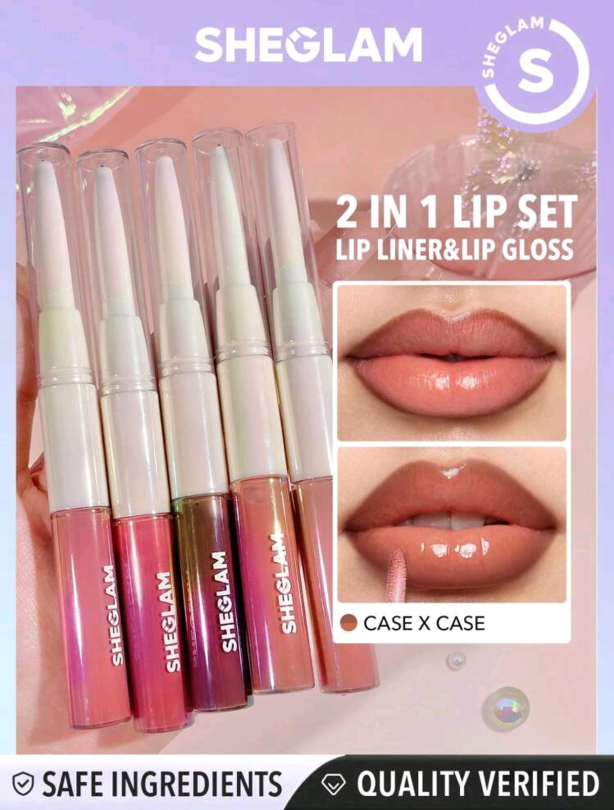 SHEGLAM Lip Rules Liner & Gloss Pen