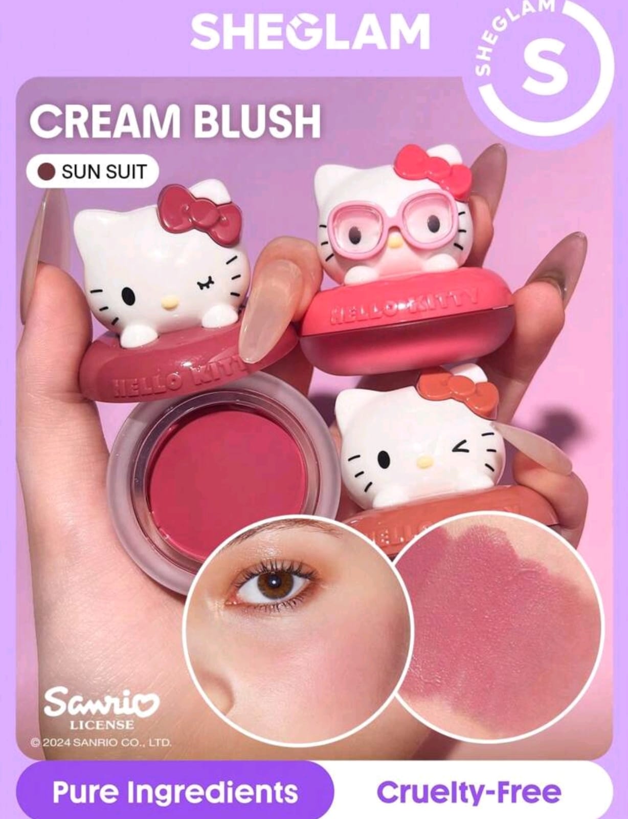 Hello Kitty|SHEGLAM Coastal Charm Cream Blush