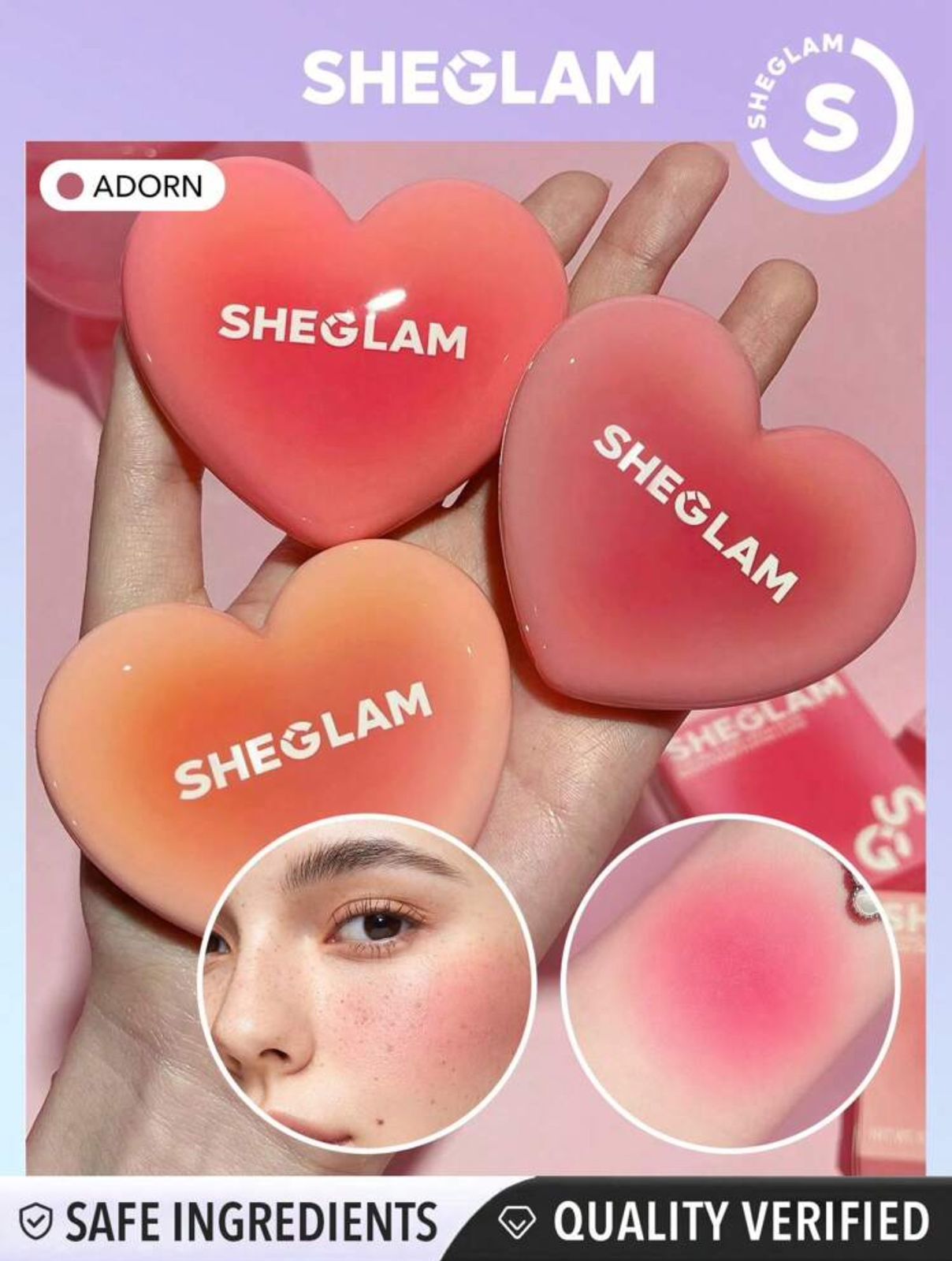 SHEGLAM Playing Cupid Cream Blush