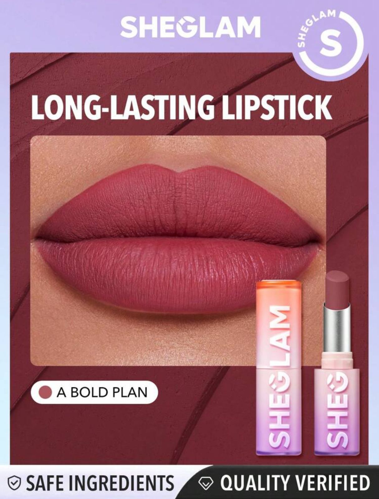 SHEGLAM Dynamatte Boom Long Lasting Matte Lipstick
