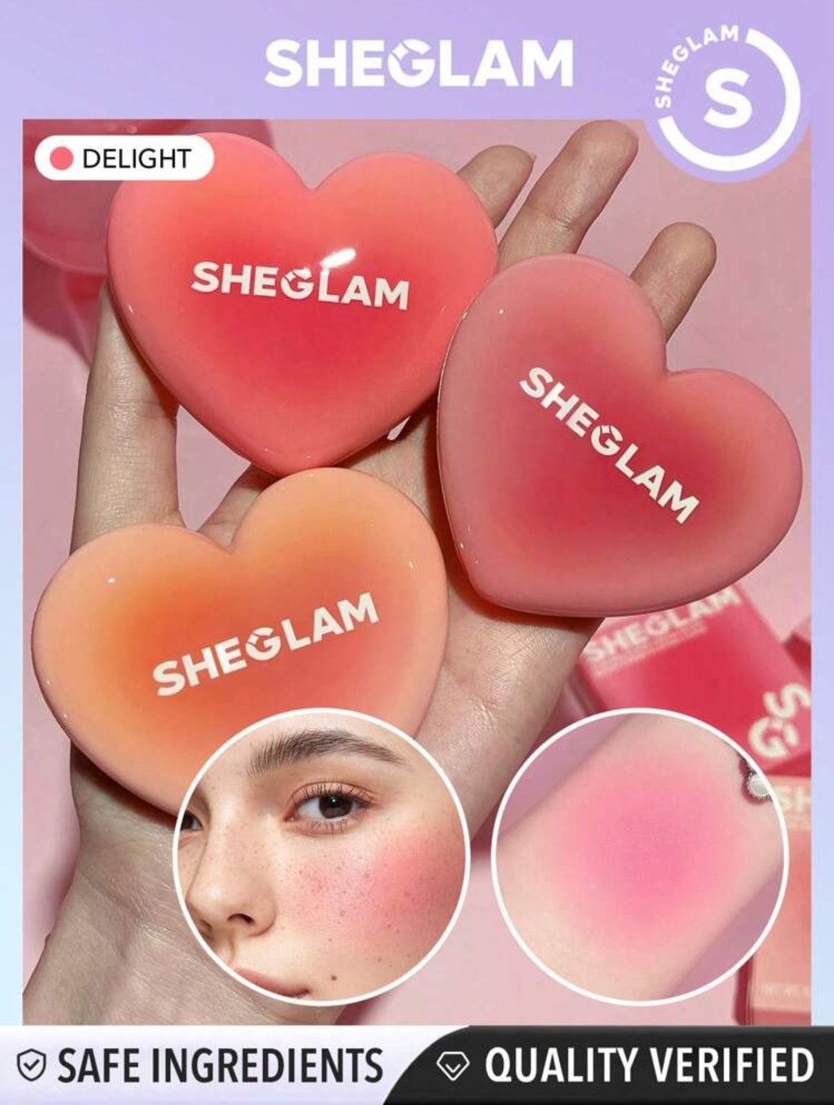 SHEGLAM Playing Cupid Cream Blush