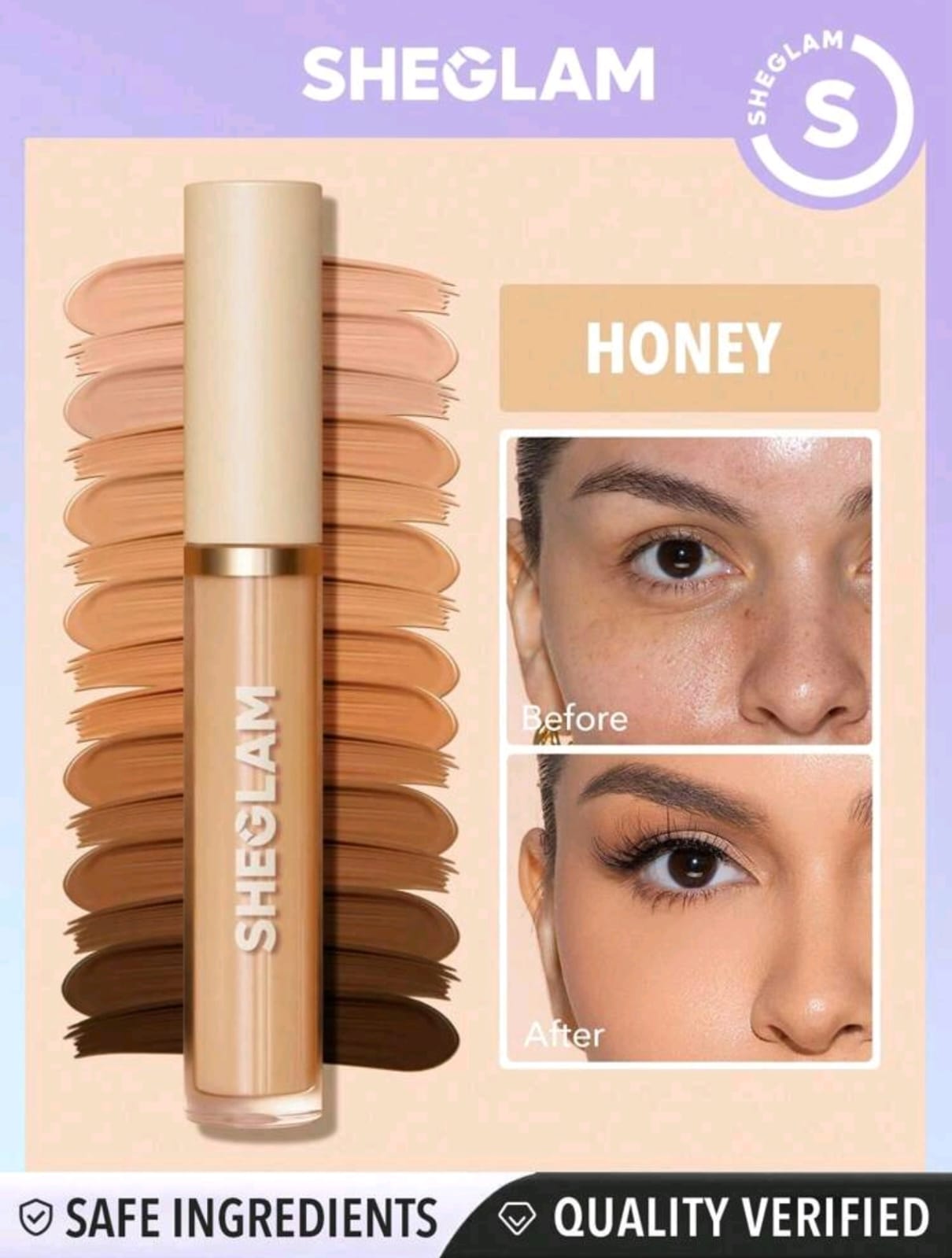 SHEGLAM Like Magic 12Hr Full Coverage Concealer