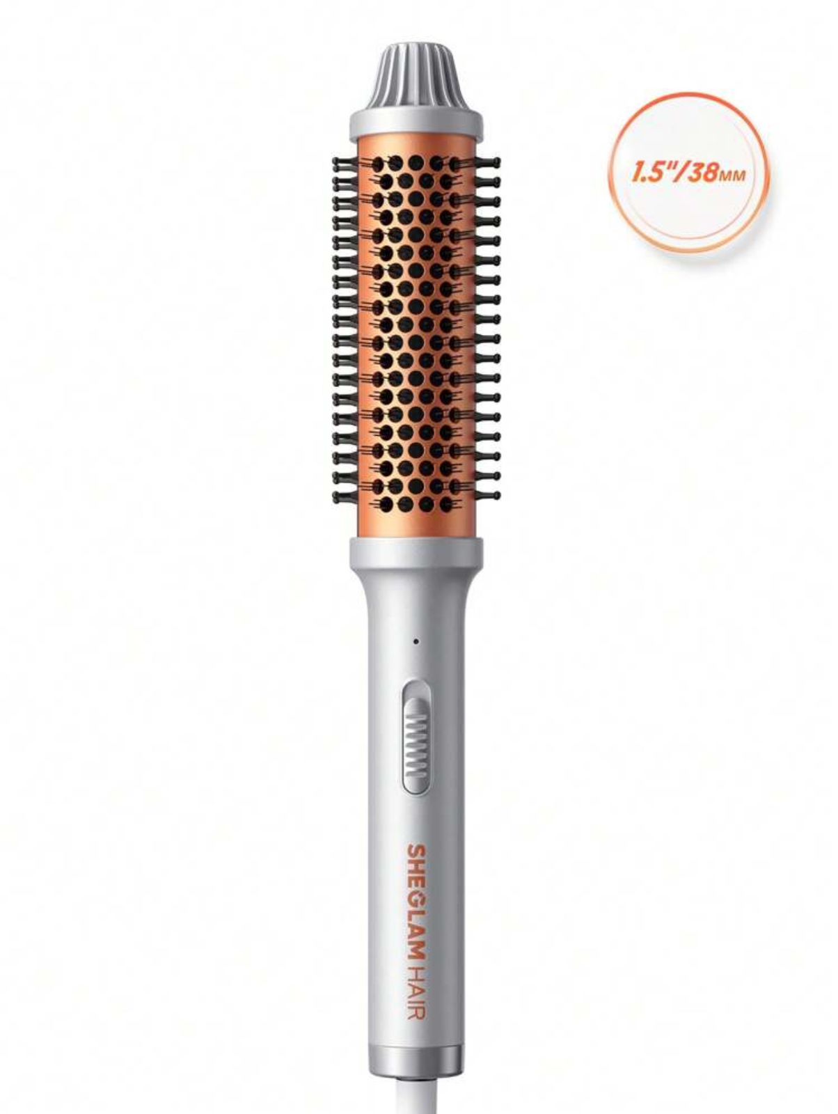 SHEGLAM HAIR It-Curl Thermal Blowout Brush,38mm Thermal Brush,Hair Curling Brush