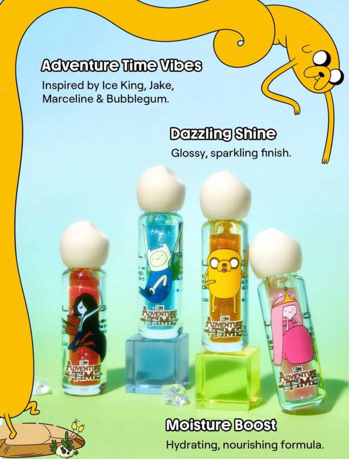 Adventure Time | SHEGLAM Heroes Only Shimmery Lip Gloss