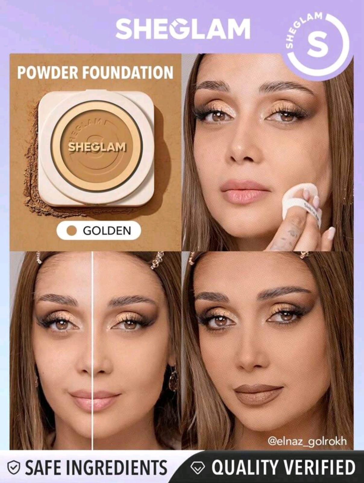 SHEGLAM Skin-Focus High Coverage Powder Foundation