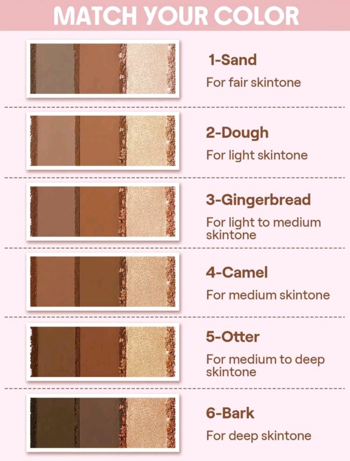SHEGLAM Trio Hero Face Palette