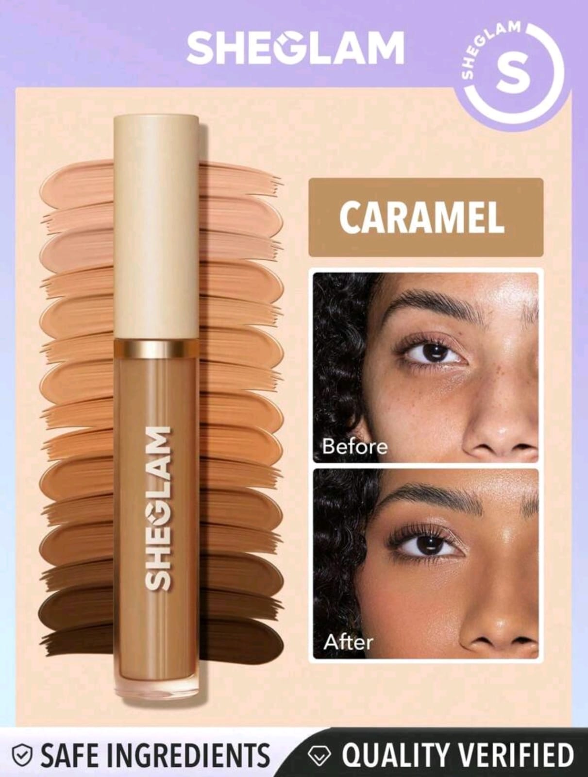 SHEGLAM Like Magic 12Hr Full Coverage Concealer