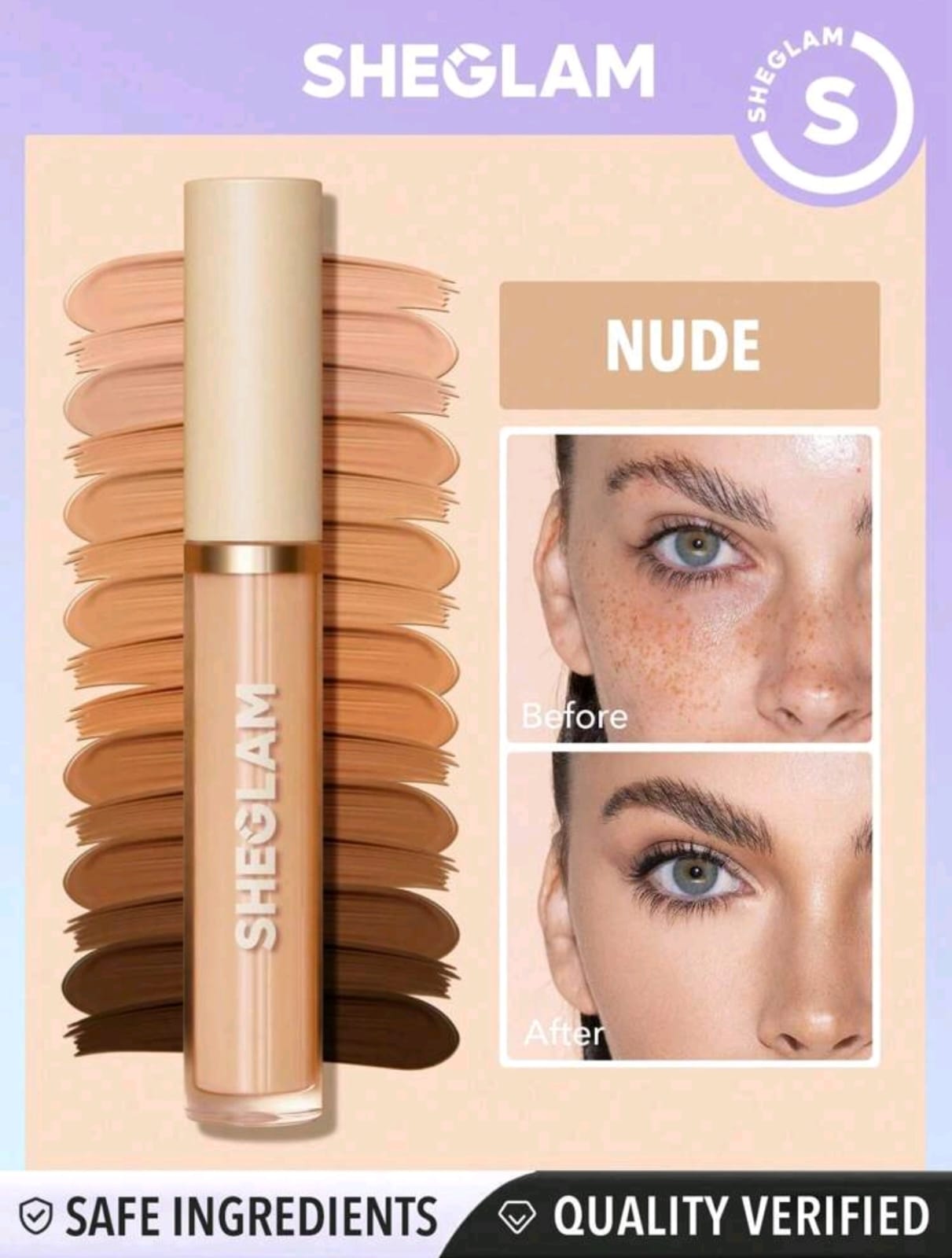 SHEGLAM Like Magic 12Hr Full Coverage Concealer