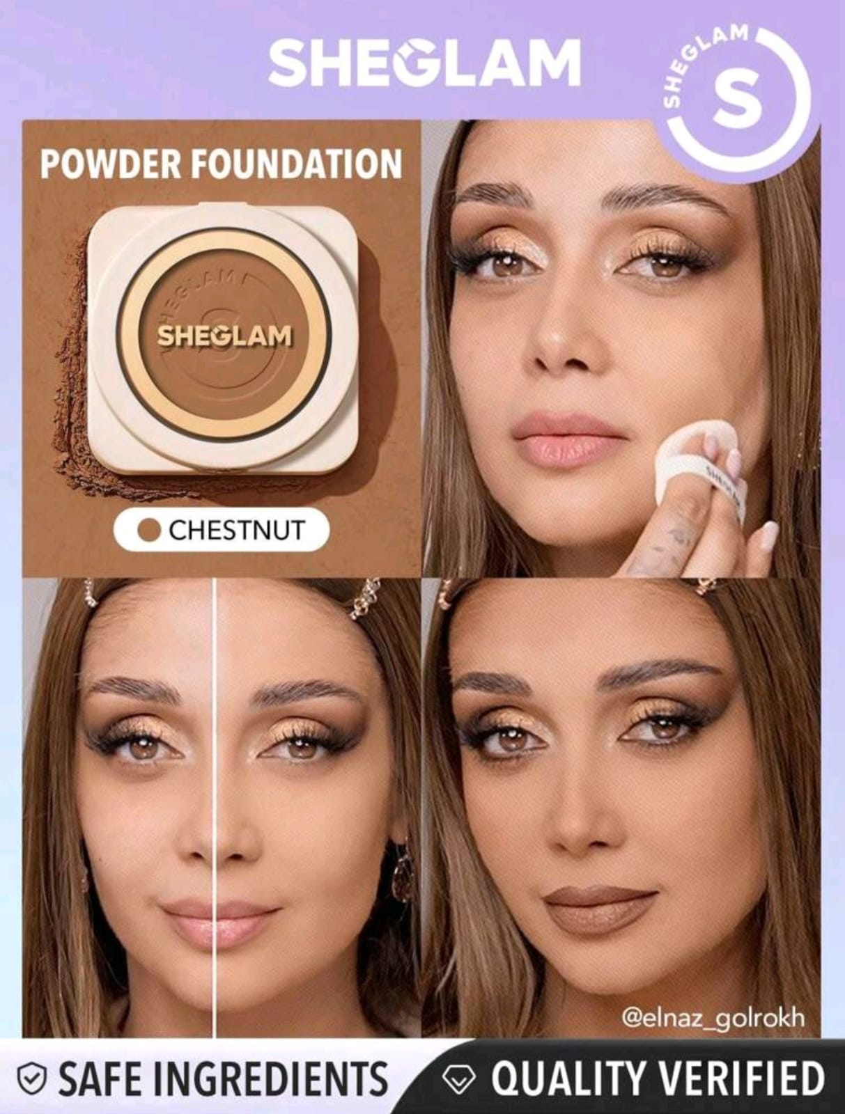 SHEGLAM Skin-Focus High Coverage Powder Foundation