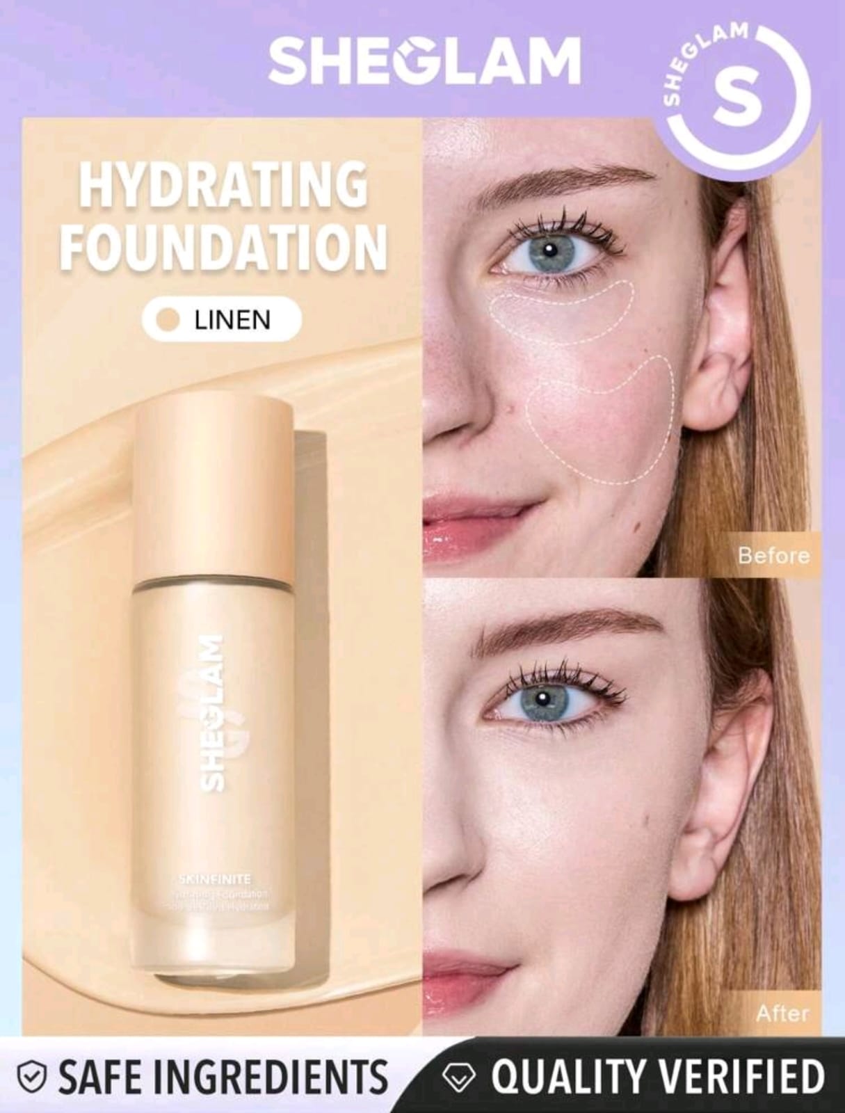 SHEGLAM Skinfinite Hydrating Foundation