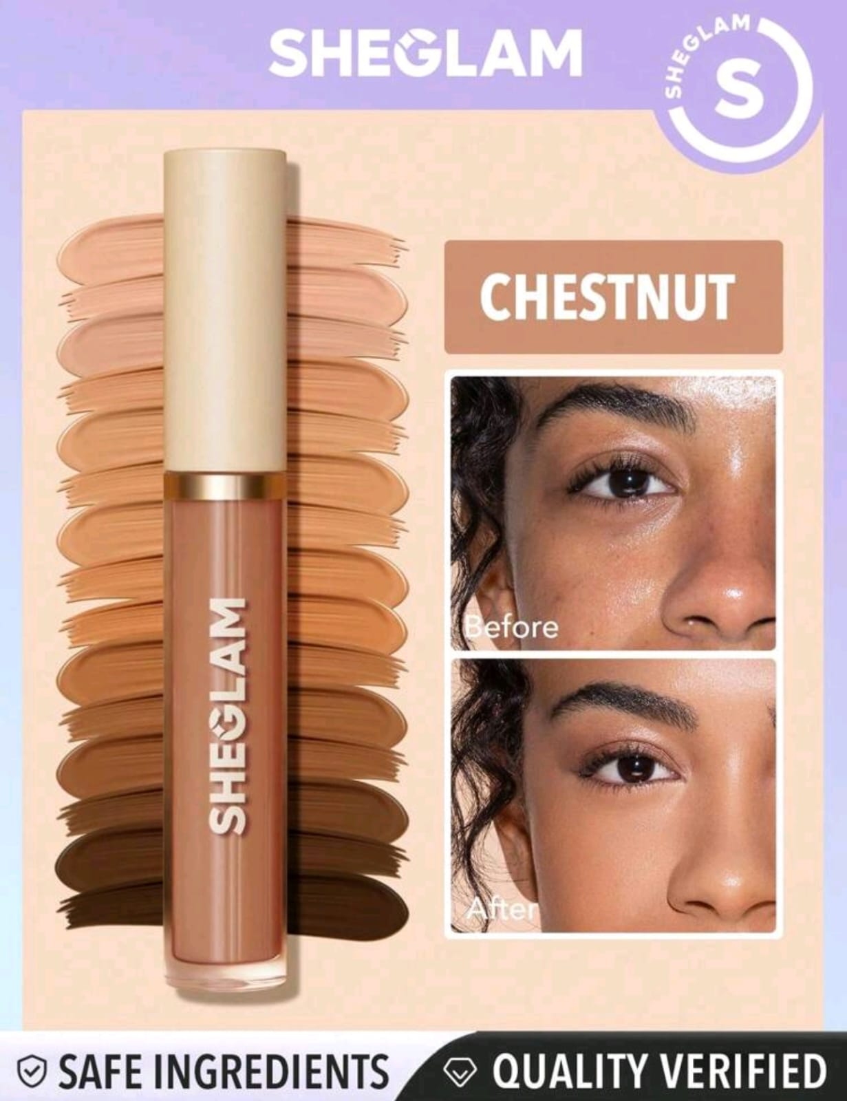 SHEGLAM Like Magic 12Hr Full Coverage Concealer