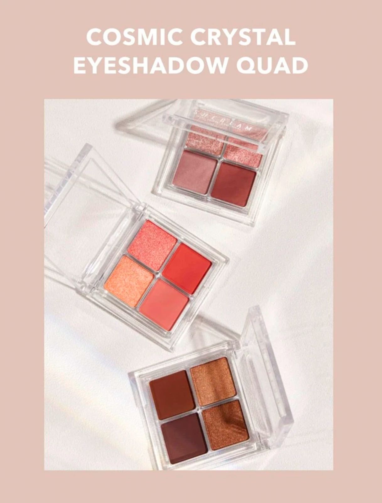 SHEGLAM Cosmic Crystal Eyeshadow Quad