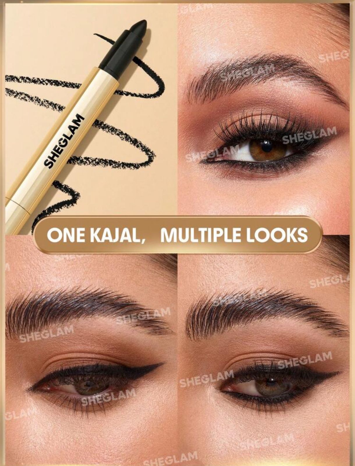 SHEGLAM Bold Moves Kohl Cream Eyeliner Pencil