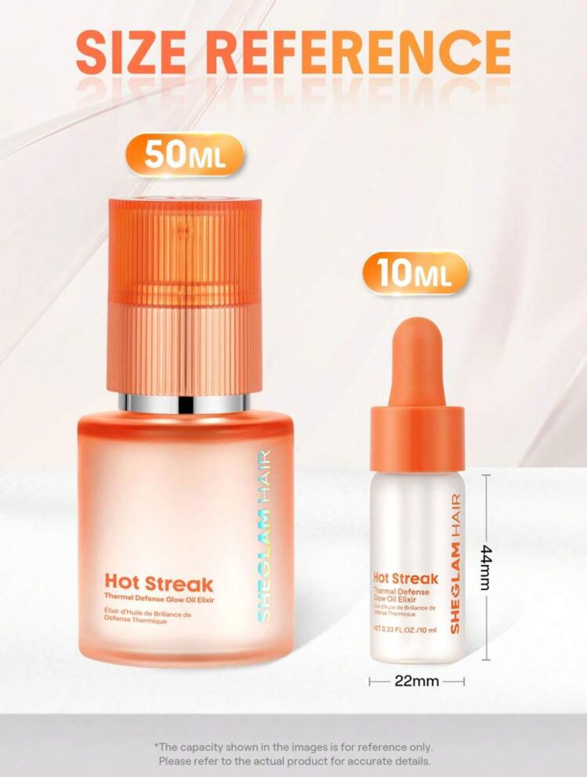 SHEGLAM HAIR Hot Streak Thermal Defense Glow Oil Elixir