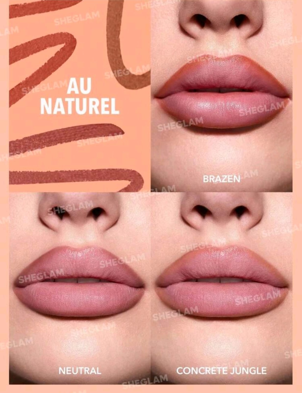 SHEGLAM So Lippy Lip Liner Set 3 Pcs/Set Soft Matte