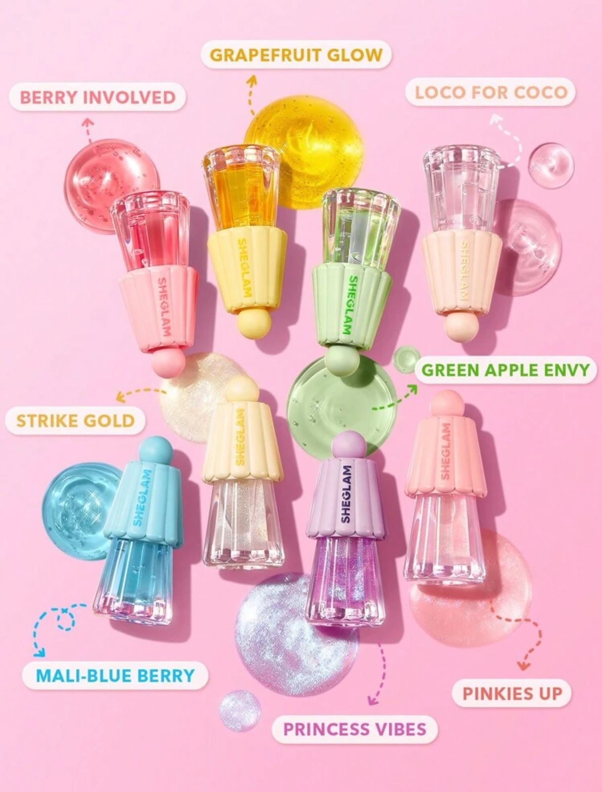 SHEGLAM Jelly Wow Hydrating Lip Oil