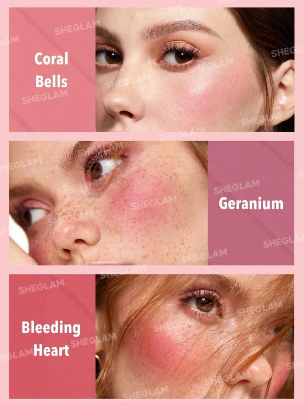 SHEGLAM Floral Flush Blush Palette-Blushing Bouquet 6-Color