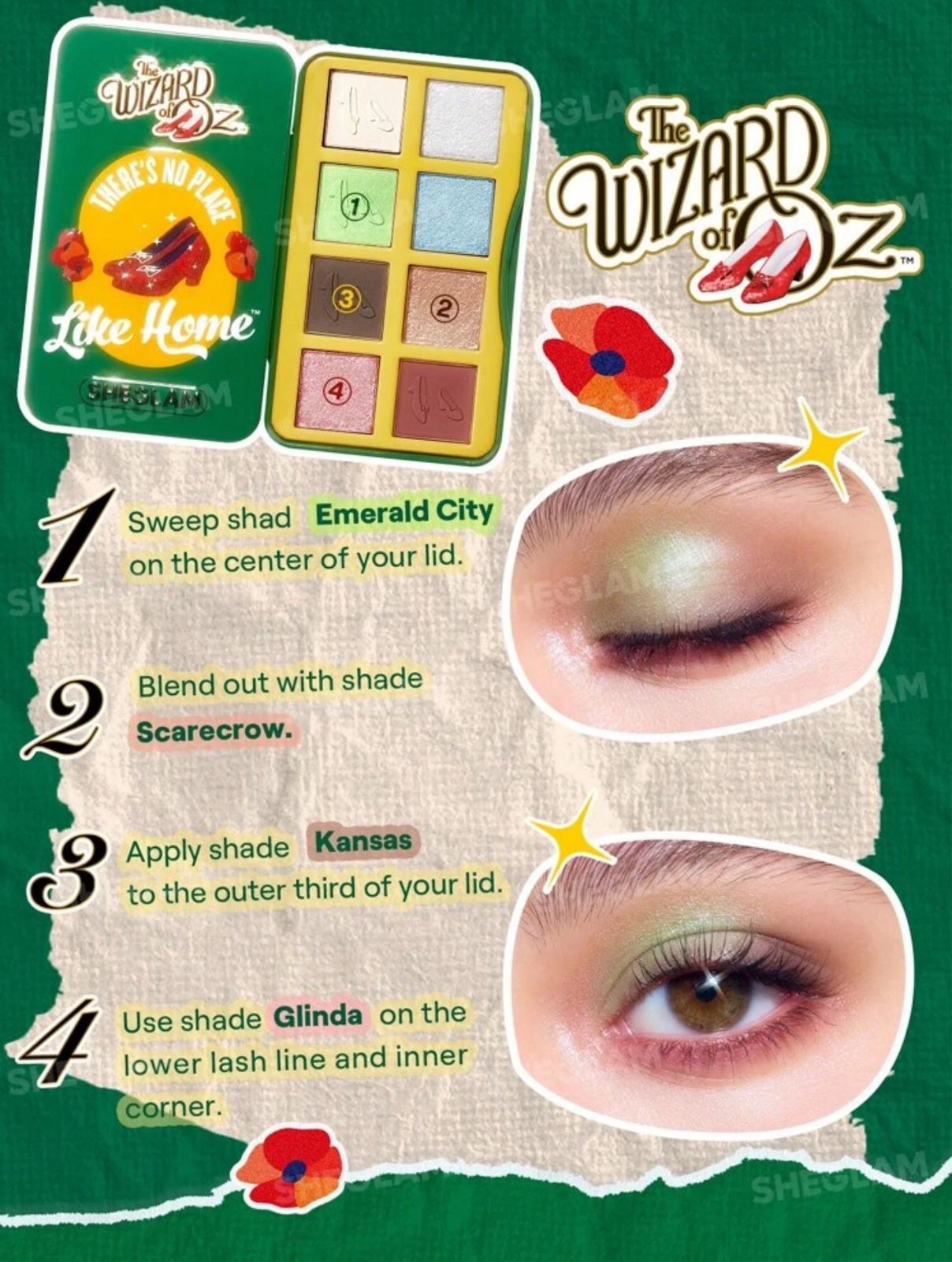 The Wizard of OZ™ | SHEGLAM No Place Like™ Home Palette
