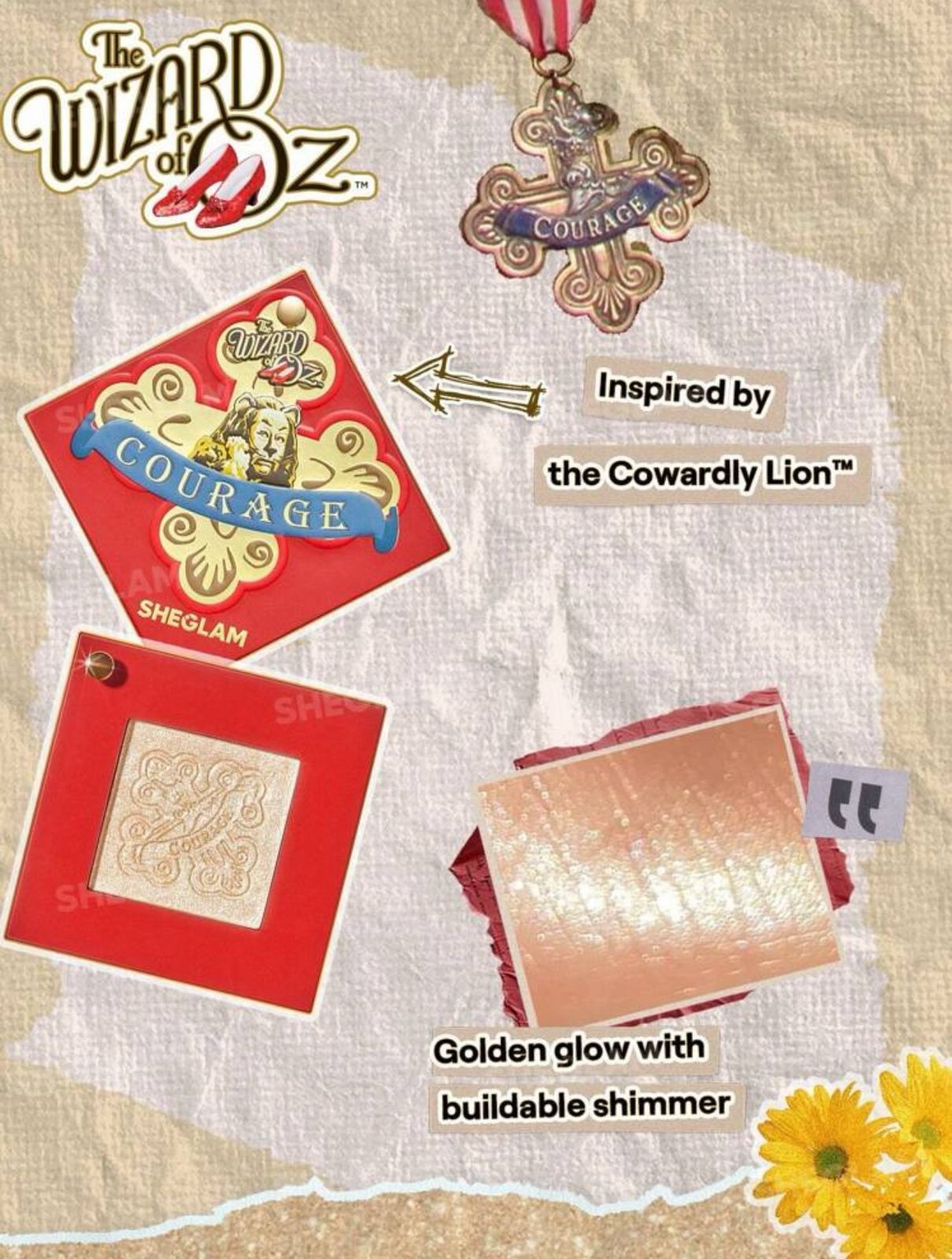 The Wizard of OZ™ | SHEGLAM Medal Of Courage Highlighter