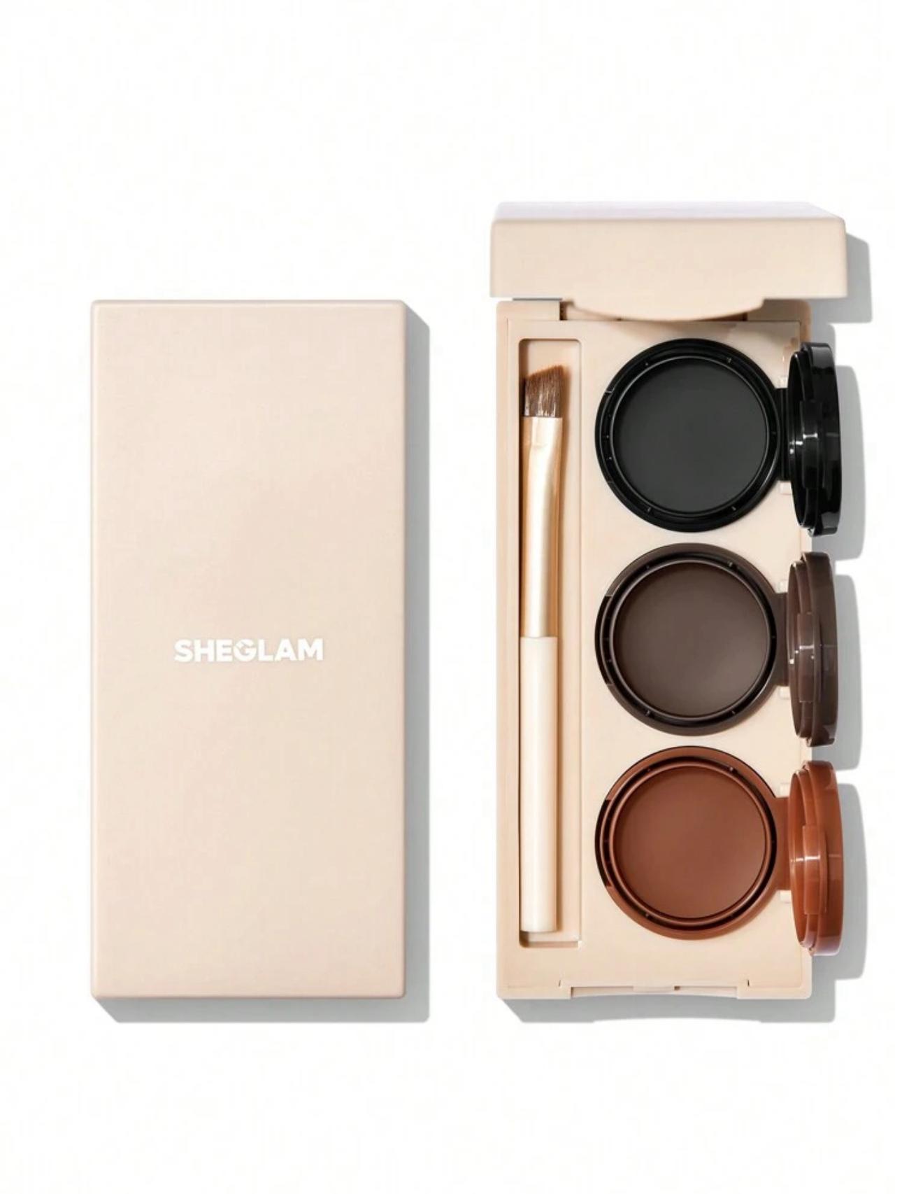 SHEGLAM Streamline Brow & Eyeliner Gel 3 In 1 Waterproof Eyebrow Eyebrow Multi-Use